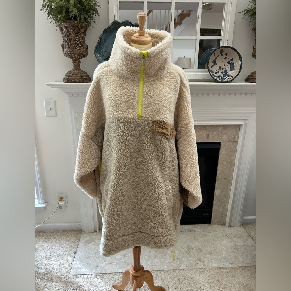 Polo Ralph Lauren RLX Color-Blocked High-Pile Fleece Pullover